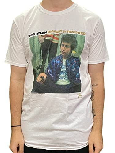 Image of Bob Dylan DYLTS18MW01 T-Shirt, White, Small