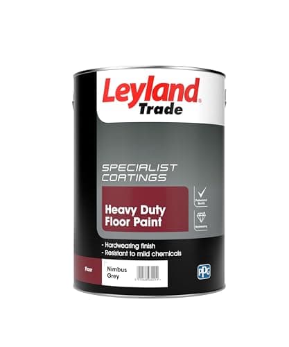Image of Leyland Trade Heavy Duty Floor Paint - Nimbus Grey 5L