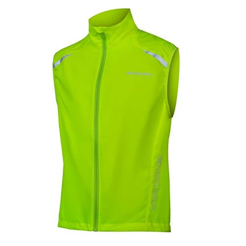 Image of Endura Hummvee Cycling Gilet | Windproof | Water-Repellent | Packable Gilet, Yellow, L