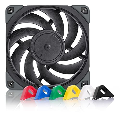 Image of Noctua NF-A12x25 PWM chromax.black.swap, Premium Quiet Fan, 4-Pin (120mm, Black)