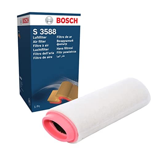 Image of Bosch S3588 Car Air Filter - Separates Particles from the Air Intake - Moisture-resistant plus High Tensile Strength