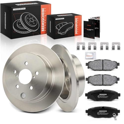 Image of Frankberg Brake Kit incl. 2x Brake Disc + 4x Brake Pad Front Compatible with Accord VII CL CN Accord VII Tourer CM CN Replace# 45251SEAE30,45022SEAE01