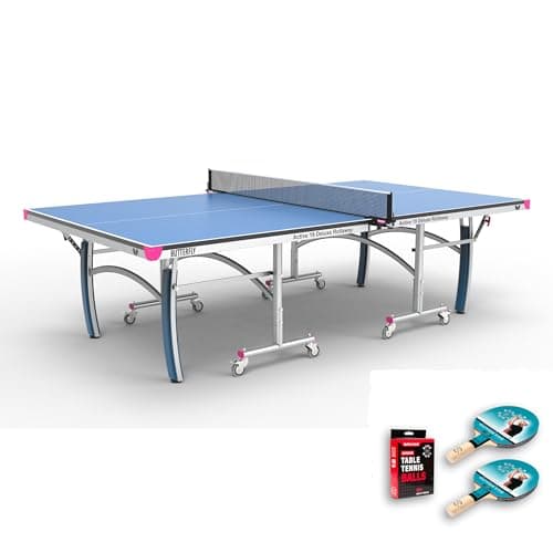 Image of Butterfly Active 19 Deluxe Rollaway Indoor Table Tennis Table (Table + 2 playset)