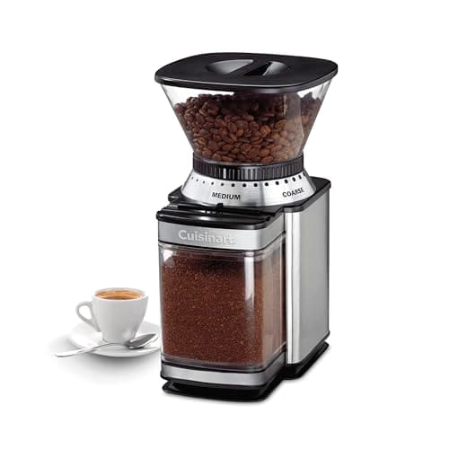Image of Cuisinart DBM-8P1 Supreme Grind Automatic Burr Mill Coffee Grinder, Stainless Steel