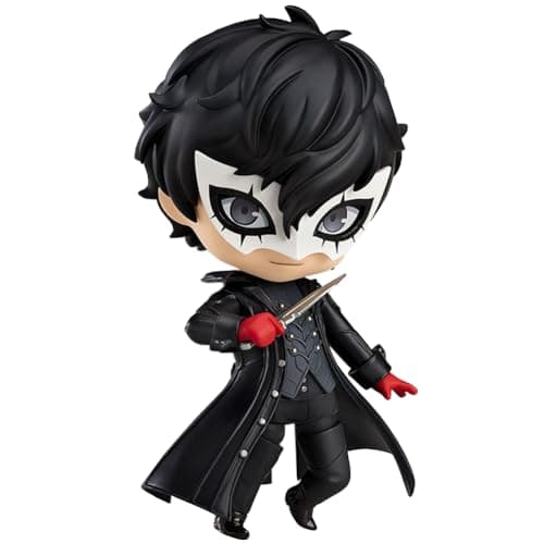 Image of Jilijia Anime Amamiya Ren Figure Statue, Kurusu Akira Q Ver Action Figure Character Model PVC Cute Clay Man Desktop Decoration Collectible Gifts 10CM