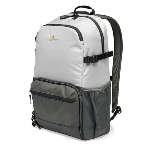 Image of Lowepro LP37238-PWW Truckee BP 250 LX Outdoor Camera Backpack, Fits 15 inch Tablet, for Compact DSLR/Mirrorless, for Sony, Canon, Nikon, 1-2 Lenses, Gimbal, Video Drone, DJI, Osmo, Mavic, Light Grey