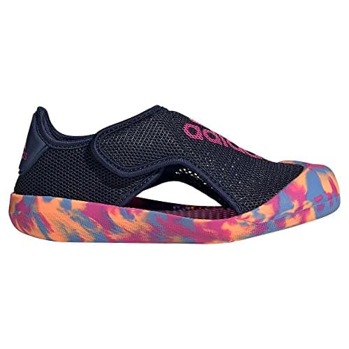 Image of adidas Unisex Kids Altaventure Sport Swim Sandals, dark blue/lucid fuchsia/blue fusion, 2 UK