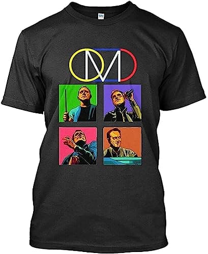 Image of jje NWT 55499-Omd (Orchestral Manoeuvres in The Dark) T Shirt XL Black