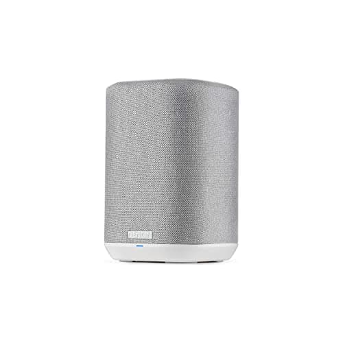 Image of Denon Home 150 Wireless Speaker, Smart Speaker with Bluetooth, WiFi, Works With AirPlay 2, Google Assistant/Siri/Features Alexa Built-In, Music Streaming, HEOS Built-in for Multiroom - White