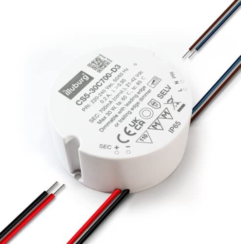 Image of illuburg LED Driver Dimmable TRIAC 700mA Constant Current 15W - 30W Flickerfree LED Power Supply Transformer