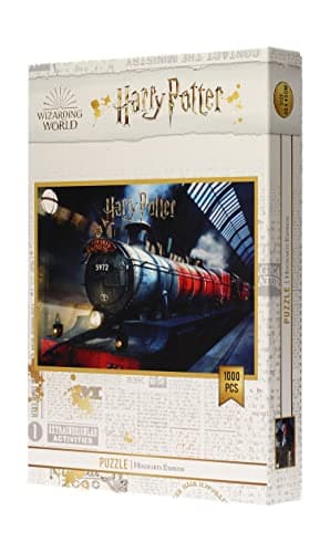 Image of Harry POTTER-SDTWRN25174 Does Not Apply HARRY POTTER Puzzle Hogwarts Express 1000 Pieces, Multicoloured, Single (SD Toys C572D513B6)