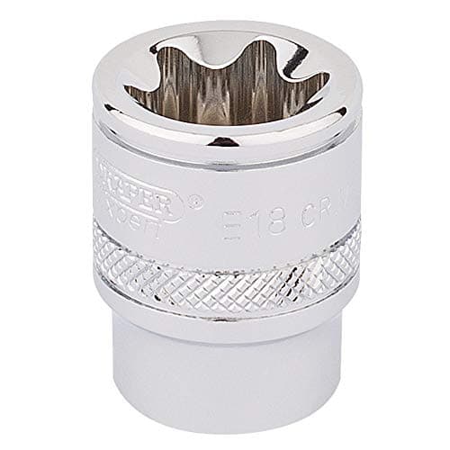 Image of Draper 34207 TX-Star 3/8 Inch Square Drive E18 Socket