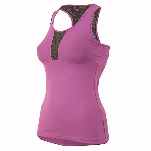 Image of Pearl iZUMi Women's Fly Sport Tank Top, Iris Orchid/Shadow Grey, Large