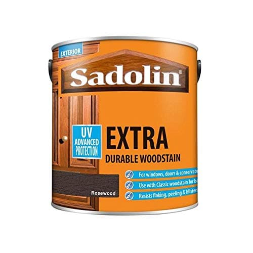 Image of Sadolin EXTRA WOODSTAIN (YELLOW TIN) 2.5lt - Rosewood