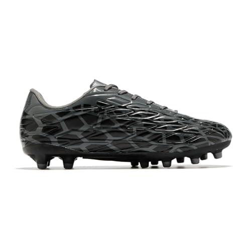 Image of LEOCI Mens Football Boots Womens Rugby ShoesTrainers Artificial Firm Ground Outdoor Comfort Soccer Cleats