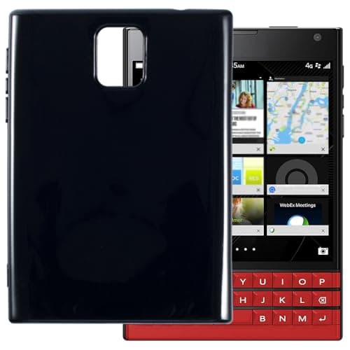 Image of OAGELIM Case Compatible with BlackBerry Passport Q30 Case Shockproof TPU Soft Flexible Gel Protective Phone Cover with Anti-Scratch & Military-Grade Anti-Drop (Black)