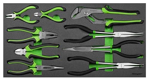 Image of Siegen by Sealey 9pc Pliers Set with Tool Tray - S01277