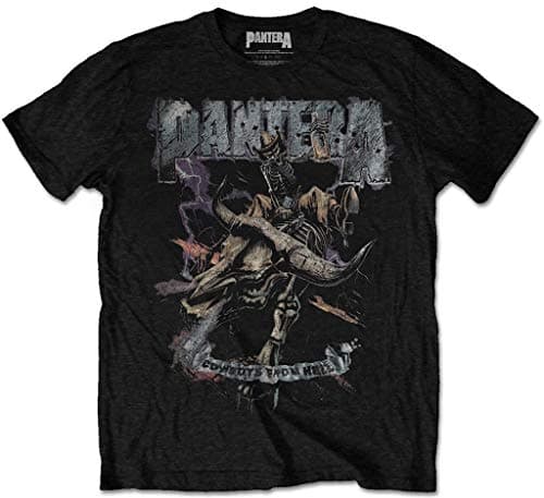 Image of Pantera 'Cowboys from Hell' T-Shirt (Small) Black