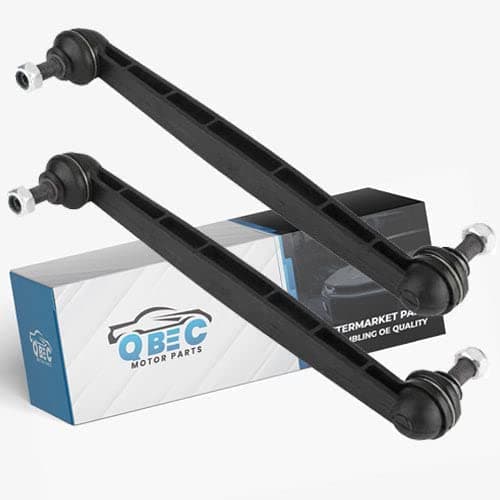 Image of QBEC472 FRONT STABILISER ANTI ROLL BAR DROP LINKS FOR AMPERA ASTRA ASTRAVAN & INSIGNIA MK.1 & & MERIVA ZAFIRA A B C 13169439, 13219141, 13327928, 350611, 350614, 90498745;