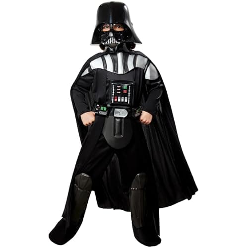 Image of Rubies Official Disney Star Wars Deluxe Darth Vader, Children Costume - Large Halloween