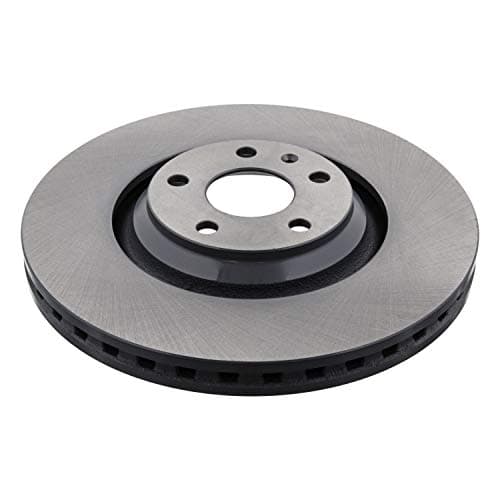 Image of febi bilstein 44031 Brake Disc (1 Brake Disc) front, internally ventilated, No. of Holes 5