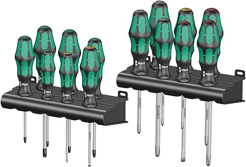 Image of Wera 05105630001 Kraftform Big (Pack 300) Series Screwdriver Set, Green
