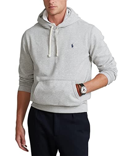 Image of POLO RALPH LAUREN Long Sleeve RL Fleece Andover Heather XL, Andover Heather, X-Large