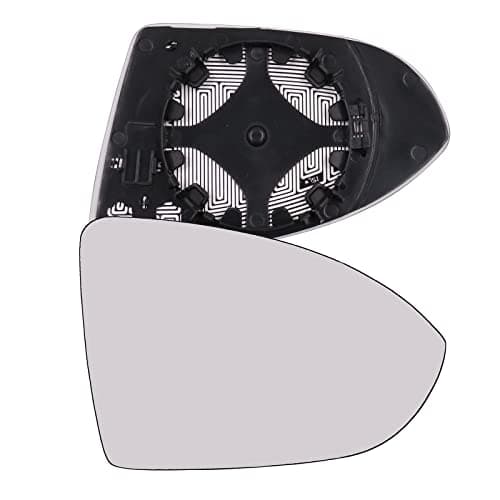 Image of KYYET Right Side Wing Mirror Glass Compatible with vw Golf MK7 2013-2020 Power Heated White