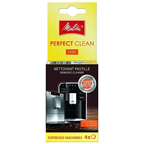 Image of Melitta Perfect Clean Cleaning Tablets, Automatic Coffee, Capsule, and Pod Machines, 4 x 1.8 g