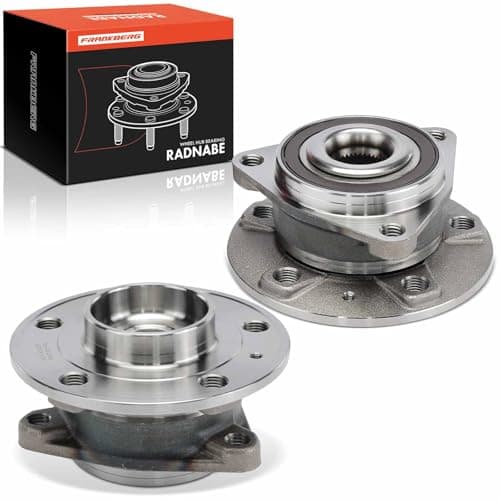 Image of Frankberg 2x Wheel Bearing Stroke Wheel Bearing Stroke Front or Rear Compatible with XC40 536 Replace# 32221265