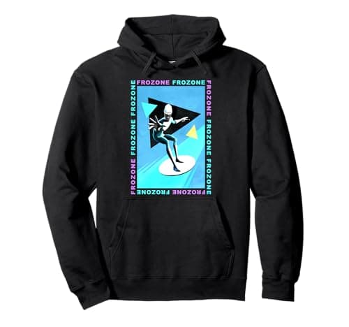 Image of Disney Pixar Incredibles 2 Frozone Poster Pullover Hoodie