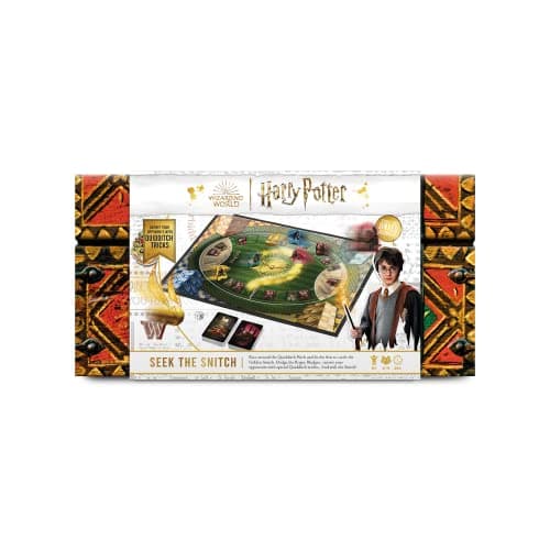 Image of Cartamundi Harry Potter Seek The Snitch Board Game, Calling All Harry Potter Super-Fans! For 2 to 4 Players, Great Gift For Kids Aged 8+,
