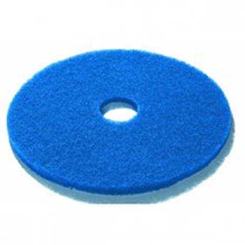 Image of 3M Economy Cleaning Floor Pad 5300, Blue, 432 mm | pack of 5 | for general wet cleaning | for light stripping on soft floors