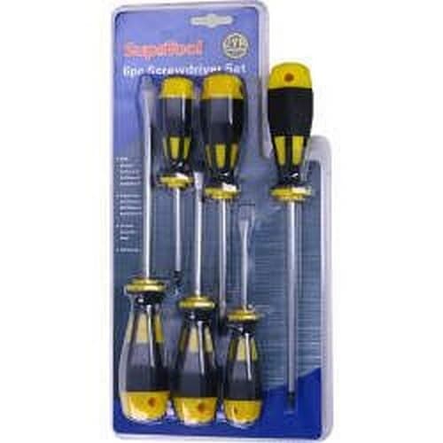 Image of SupaTool - Screwdriver Set - 6 Piece