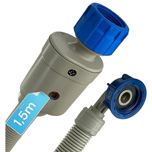 Image of DL-pro 1.5 m Aquastop hose for washing machine and dishwasher – universal – [safe protection for your devices] – for all standard models – washing machine hose – choose size