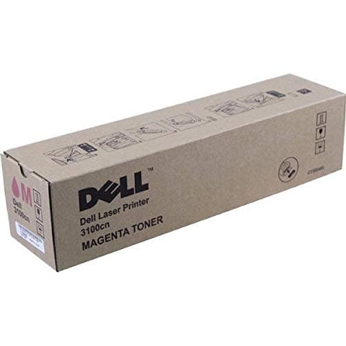 Image of Dell High Capacity Magenta Toner (Yield 4,000 Pages) for Dell 3100cn Laser Printers