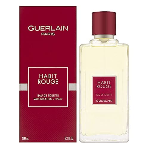 Image of Guerlain Habit Rouge Eau de Toilette Spray 100 ml