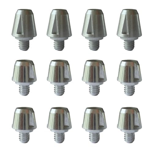 Image of Grassroots Gear Replacement SG studs for Adidas Rugby boots. Long studs for soft ground. 6mm thread. Multiple lengths and pack with removal tool (4x 14mm, 8x 11mm)