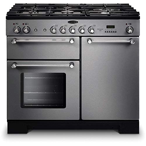Image of Rangemaster Kitchener 100cm Gas Range Cooker - Stainless Steel