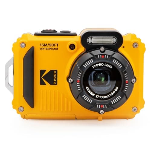 Image of Kodak PIXPRO WPZ2 Rugged Camera 16MP 4x Zoom 2.7LCD FHD Wtprf 15m