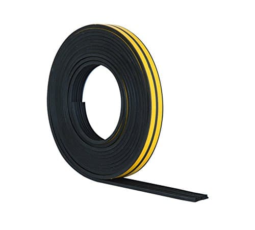 Image of STORMGUARD 05SR033010MBL EPDM 'E' Profile Self-Adeshive Rubber Draught excluder 10M Black