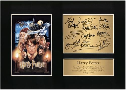 Image of Zulu Image Harry Potter Signed A4 Printed Autograph Photo Reproduction Print Picture Display No17, Black