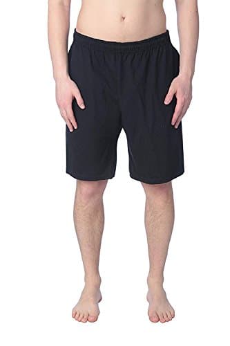 Image of Fruit of the Loom Men's Jersey Short, Black, Large