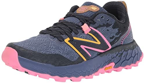 Image of New Balance Women's Fresh Foam X Hierro V7 Trail Running Shoe, Night Sky/Vibrant Pink/Black, 3.5 UK