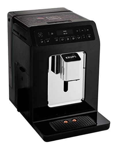 Image of KRUPS ea8908 Freestanding Fully Automatic Espresso Machine 2.3L 2 Cups Black - Coffee Maker (2.3L, Built-in Grinder, 1450 W, Black)