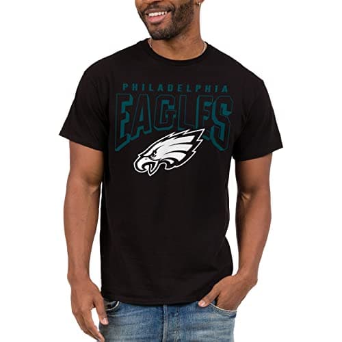 Image of Junk Food Unisex Bold Logo NFL T-Shirt, Black, XL UK