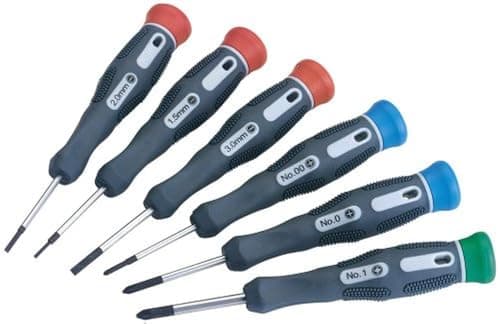 Image of Draper Expert 78924 6-Piece Soft-Grip Precision Screwdriver Set