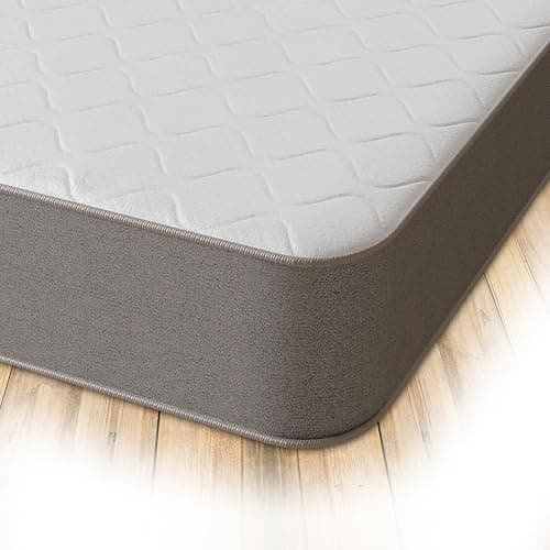 Image of Starlight Beds Cooltouch Grey Essentials Foam Free Mattress. Maximum Value, Plush Feel, 18cm Deep, Sprung 3ft Single Mattress, 3ft x 6ft3 (90cm x 190cm)