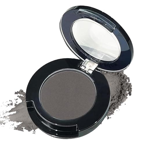 Image of Matte Grey Eyeshadow – High Pigmented Cold Tone Single Shadow – Long-Lasting Waterproof & Sweatproof Eye Makeup Smooth & Blendable Formula for Smokey Looks (Cool Misty Charcoal)