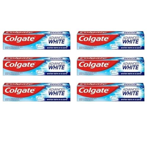 Image of Colgate Advanced White Toothpaste 100ml - Pack of 6